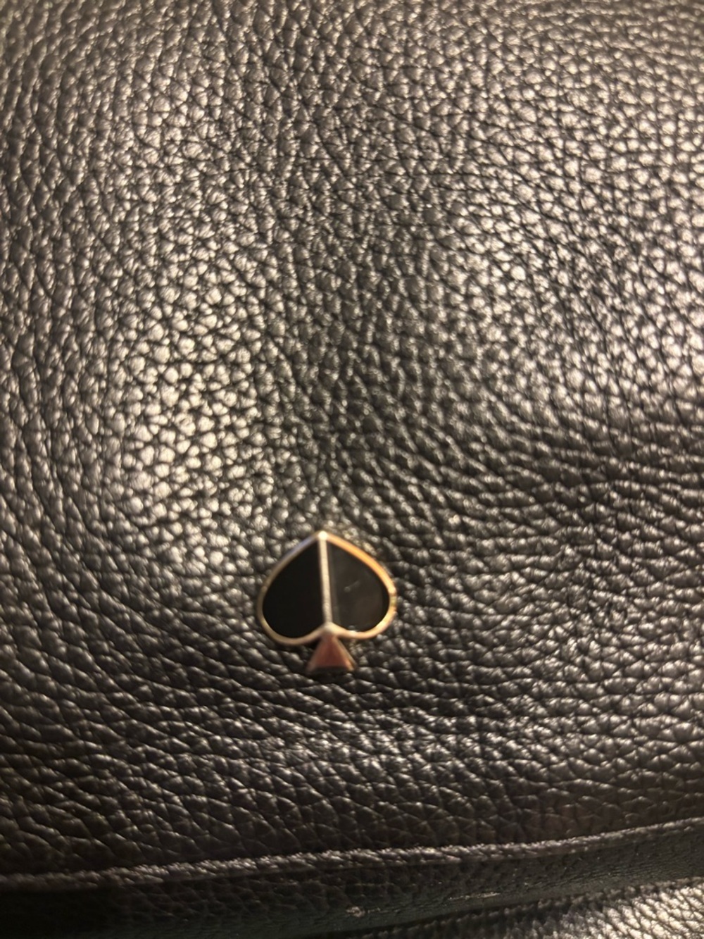kate spade Minimalist Black Pebbled Leather Crossbody Bag - Picture 4 of 10